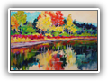 Autumn Reflections 12x16 Oil


